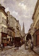 Alfred Sisley La Grande-Rue,Argenteuil oil painting picture wholesale